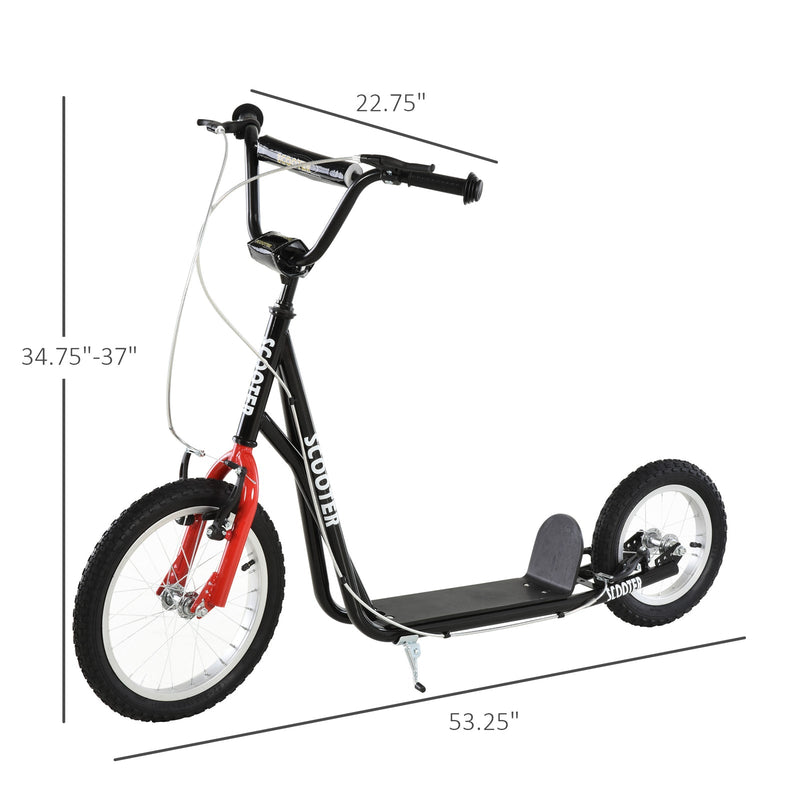 Load image into Gallery viewer, Adjustable Handlebar Kick Scooter for Youth and Teens Age 5 and Up
