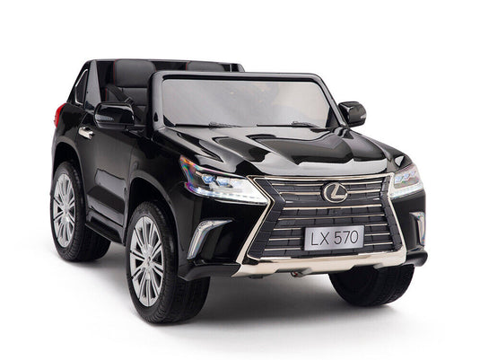 Blue 24V Power Lexus 570 Kids Electric Ride-on SUV with 4x4 Capability and EVA Rubber Tires