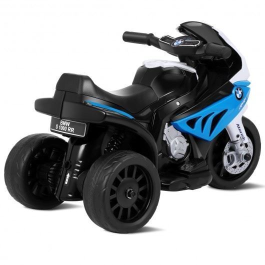 Load image into Gallery viewer, BMW Licensed Electric Motorcycle for Kids - Durable 6V Blue 3 Wheeler Ride-On
