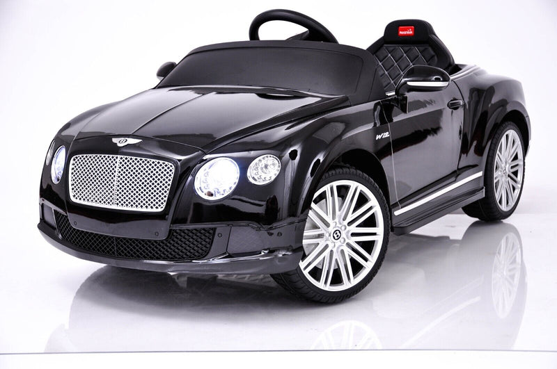 Load image into Gallery viewer, Licensed Bentley 12V Electric Car with R/C, Music, and Lights for Kids in Various Colors

