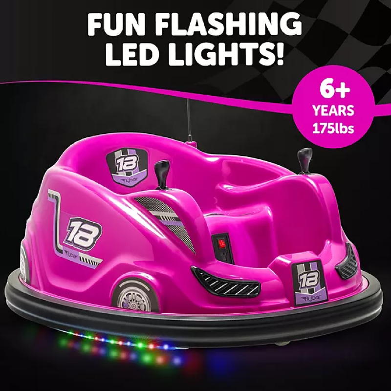 Load image into Gallery viewer, Flybar 12-Volt Battery Operated Electric Bumper Car (Various Shades)
