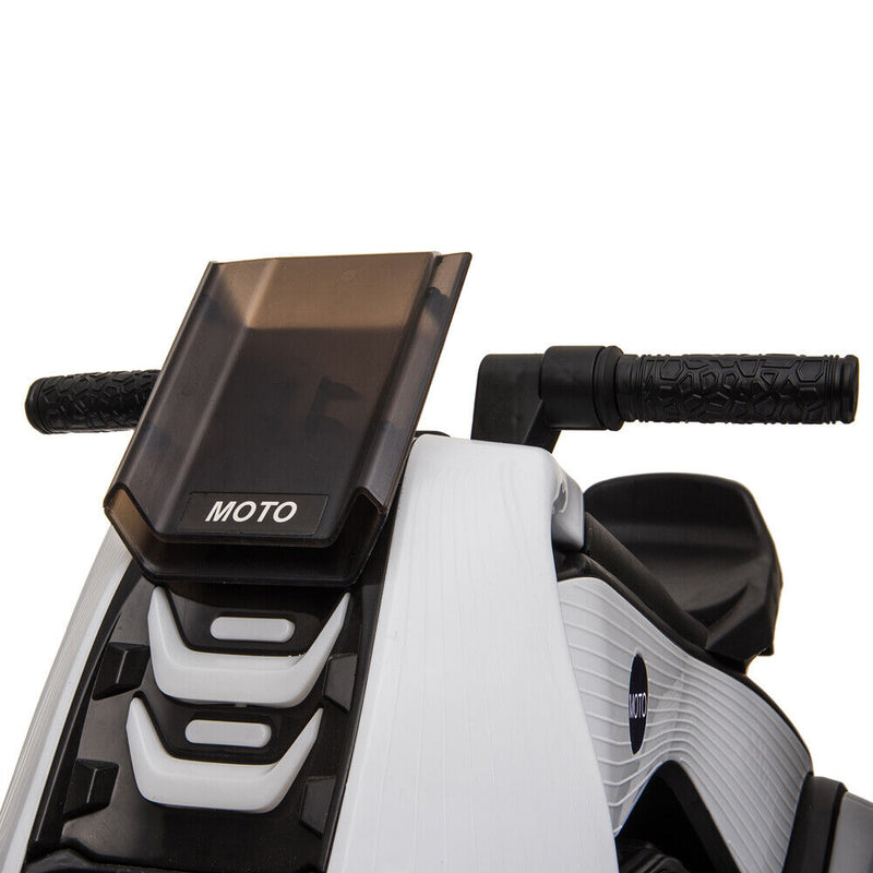 Load image into Gallery viewer, 3-Wheel Double Drive Electric Motorcycle for Kids in White
