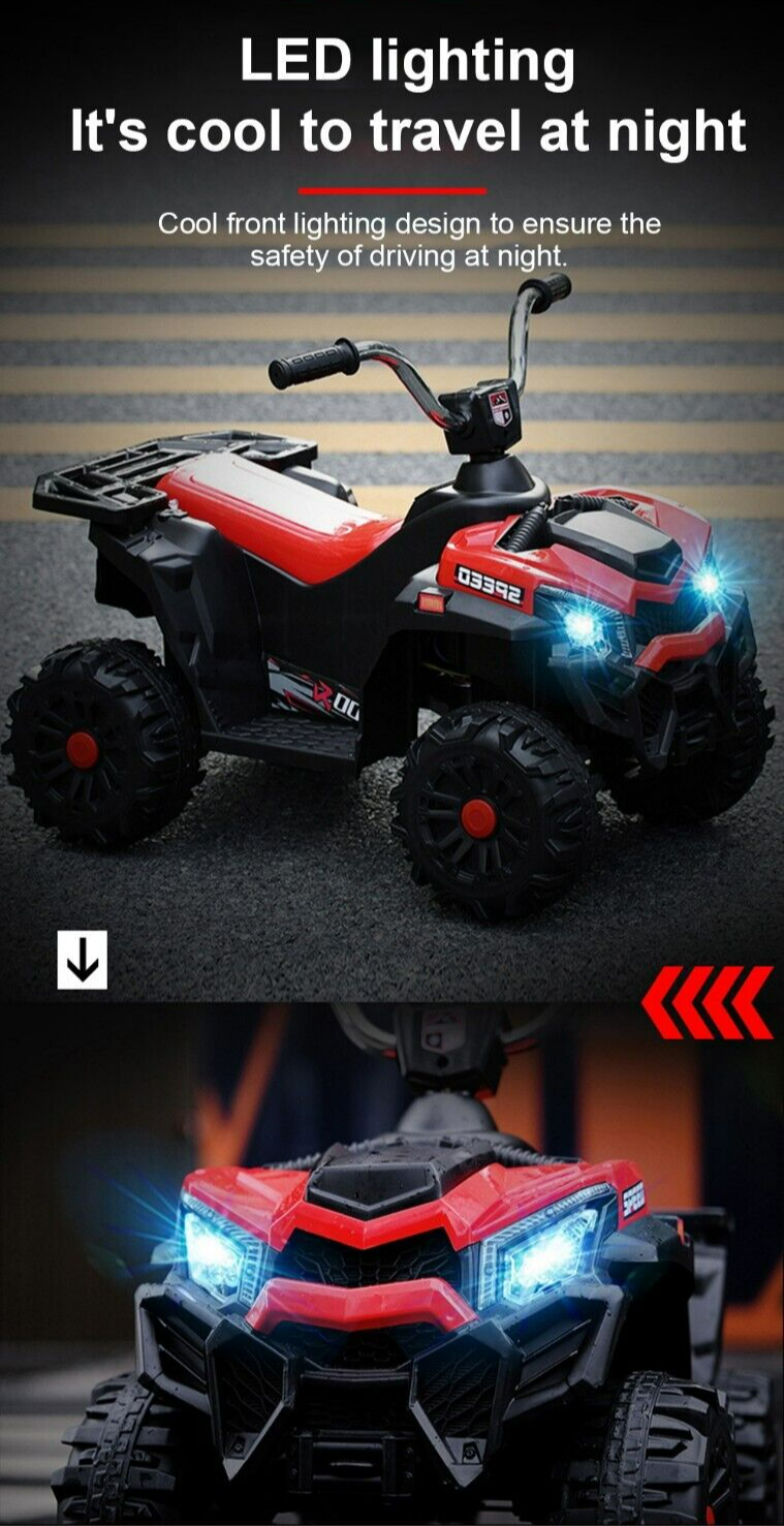 Load image into Gallery viewer, Kids&#39; Electric Off-Road ATV with Musical Features and Illuminating Lights for Children
