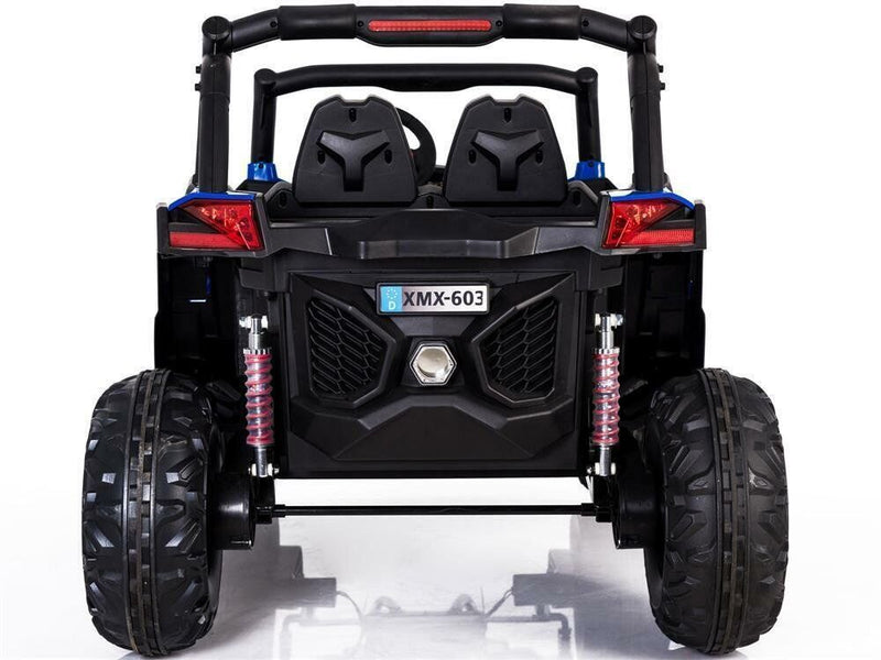 Load image into Gallery viewer, 12v Blue Mini Moto UTV 4x4 (2.4ghz Remote Control) Electric Ride-On Vehicle - Two Seater for Toddlers
