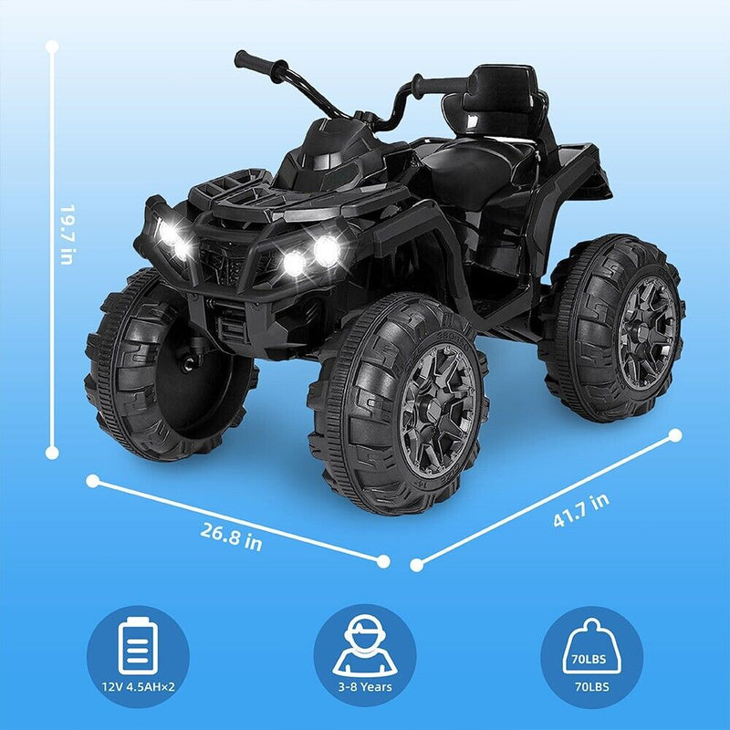 Load image into Gallery viewer, 24V Electric ATV Off-Road Quad Car Toy for Kids with 2 Speeds and LED Lights
