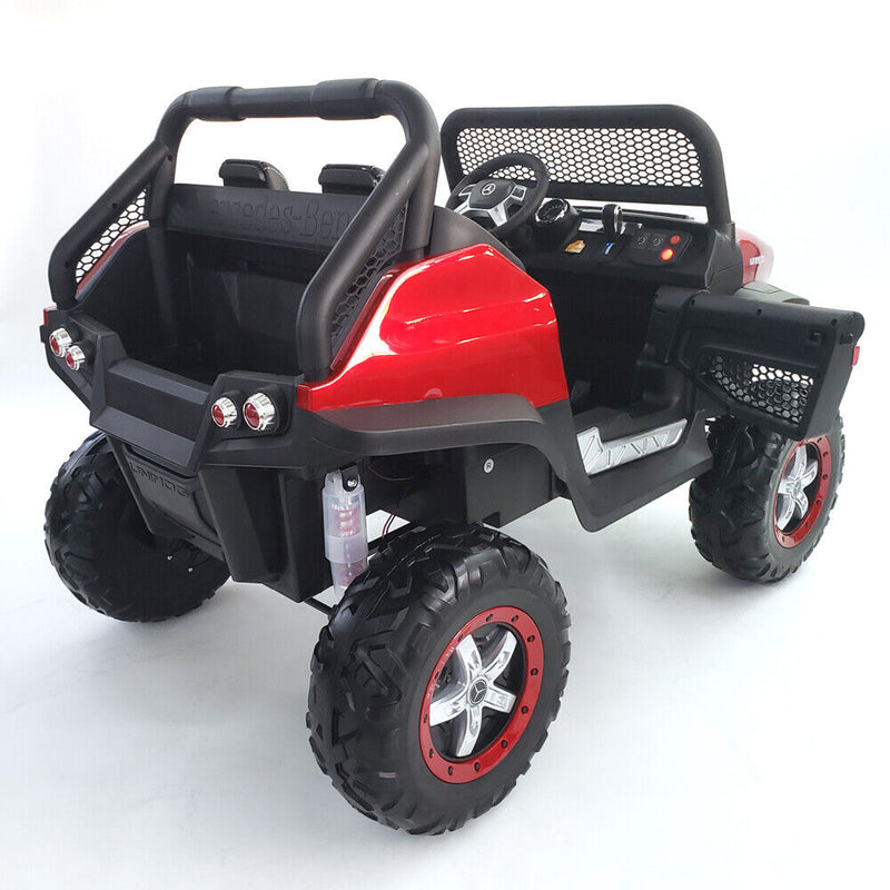 Load image into Gallery viewer, Mercedes Unimog ATV Truck Children&#39;s Ride-On Battery Operated Electric Vehicle with Remote Control
