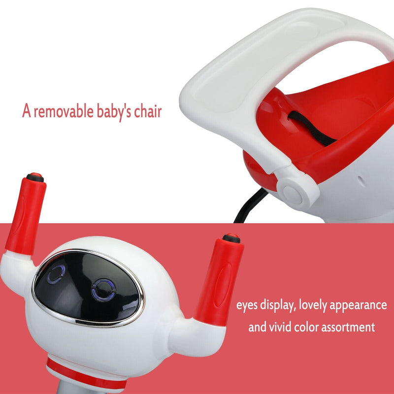 Load image into Gallery viewer, TOBBI 3-in-1 Electric Ride On Car for Toddlers - Remote Control Robot Buggy Toy Gift for Kids
