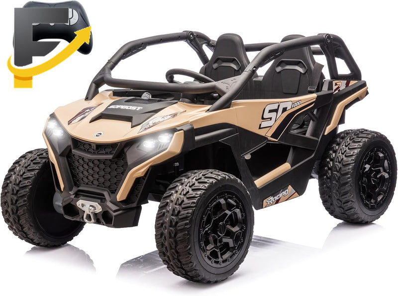 Load image into Gallery viewer, 24V 10Ah Kids 2-Seater Ride-On UTV with Remote Control for Boys and Girls
