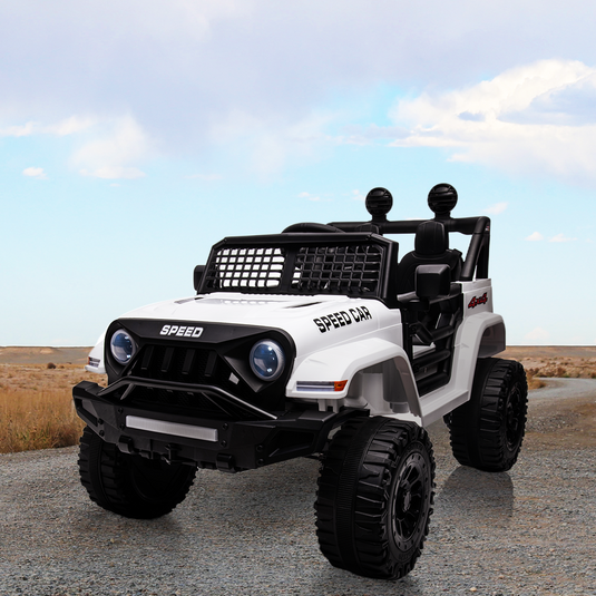 Electric 4-Wheel Kids Ride-On Car with Remote Control - 12V Battery Powered