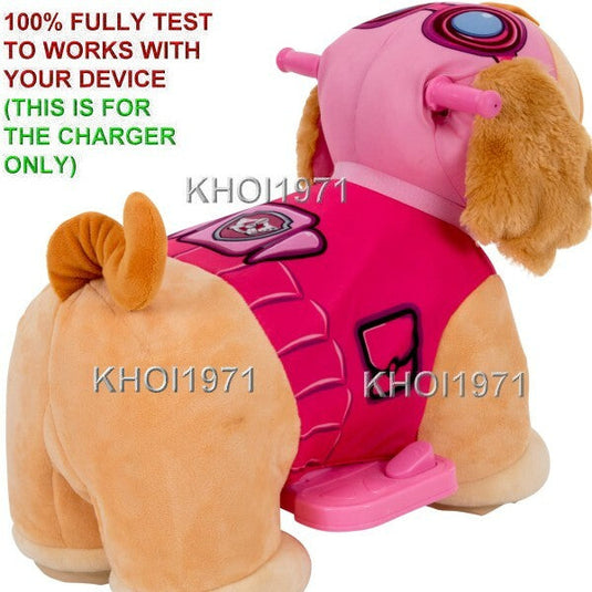 AC Wall Charger Adapter for 6V Paw Patrol Skye Deluxe Ride-On Toy