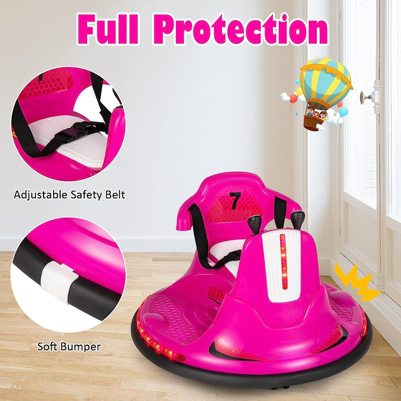 Load image into Gallery viewer, Remote Control Electric Bumper Car for Kids - Battery Powered Ride-On Vehicle
