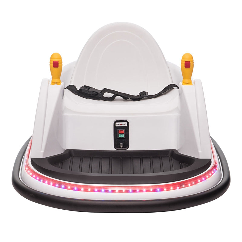 Load image into Gallery viewer, 6V Kids Ride-On Bumper Car with Remote Control, 360° Spin and Flashing Lights for Toddlers
