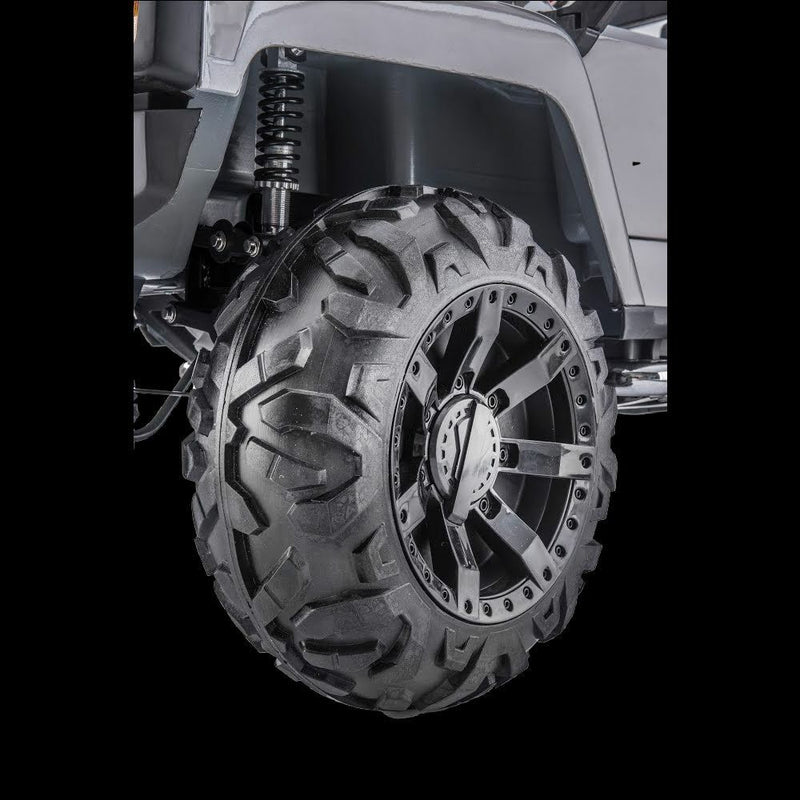 Load image into Gallery viewer, Electric Kids Ride On Car Truck with 4-Wheel Drive, Dual Seats, Pneumatic Tires, and Remote Control
