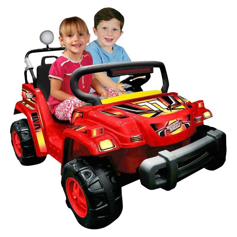 Load image into Gallery viewer, Kid Motorz 12V Mighty Wheelz 4x4 Electric Ride-On Car with Two Forward and Reverse Speed Options
