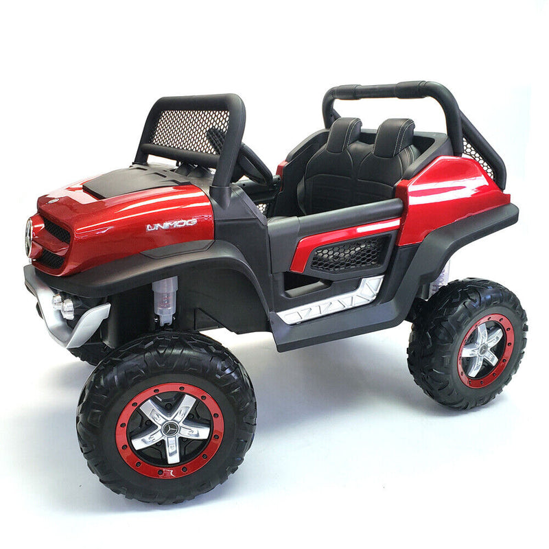 Load image into Gallery viewer, Mercedes Unimog ATV Truck Children&#39;s Ride-On Battery Operated Electric Vehicle with Remote Control
