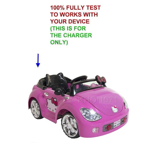 Load image into Gallery viewer, AC Wall Charger Adapter for 6V Ride-On Car Battery Compatible with Karaoke Models
