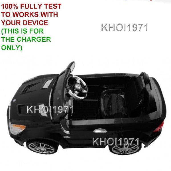 Load image into Gallery viewer, Black AC Charger Adapter for Mercedes-Benz SL65 Ride-On Toy TY557897
