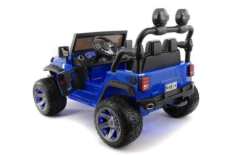 Load image into Gallery viewer, 12V Battery Operated Children&#39;s Ride-On Truck Jeep with Dual Powerful Motors and Remote Control
