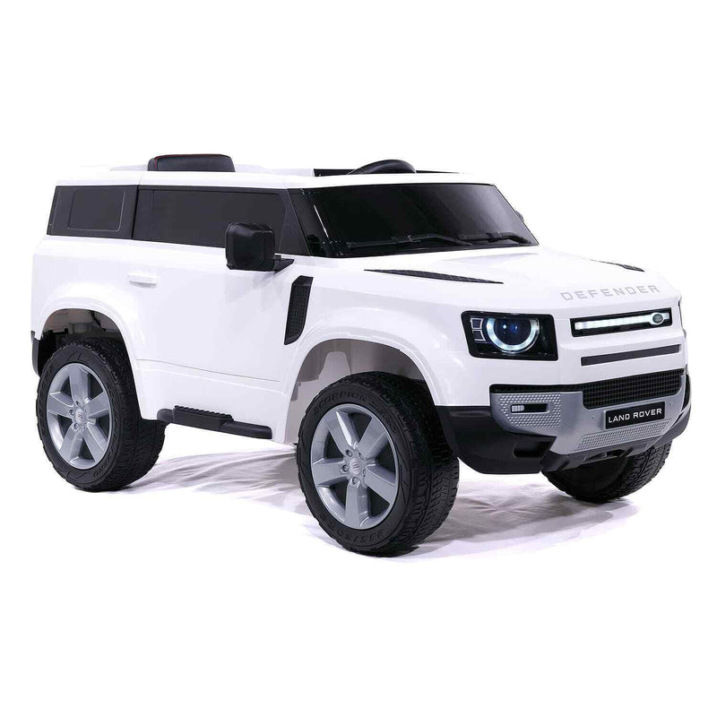 Load image into Gallery viewer, Licensed Land Rover Defender Kids Ride-On Car with LED Lights, MP3 Player, and Remote Control - 12V SUV for Girls
