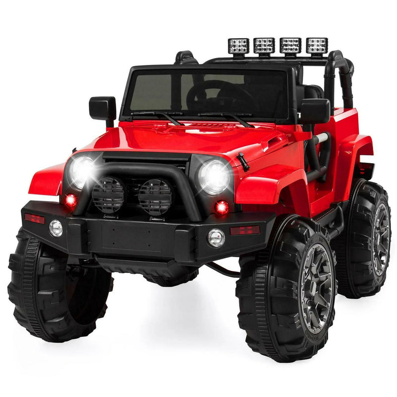 Load image into Gallery viewer, Children&#39;s Ride-On Toy Truck Vehicle Battery Operated 12V Remote Controlled for 3-8 Year Olds - Red Color
