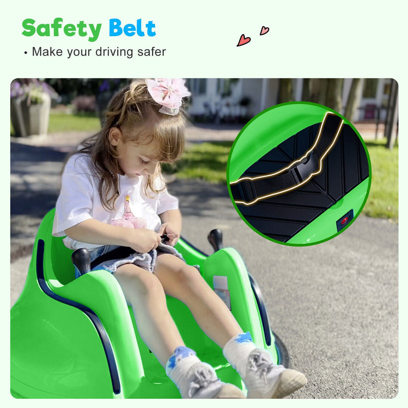Load image into Gallery viewer, 12V Electric Bumper Car with Remote Control and Flashing Lights - Perfect for Riding Fun!
