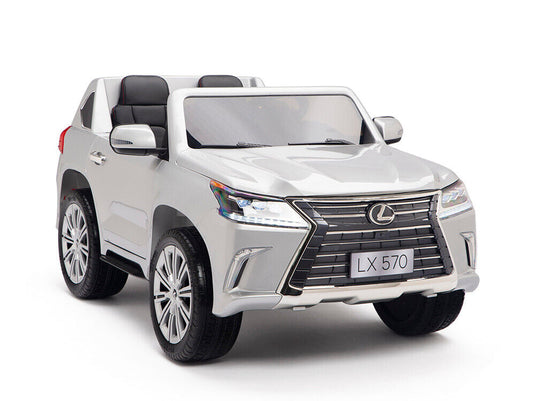 Blue 24V Power Lexus 570 Kids Electric Ride-on SUV with 4x4 Capability and EVA Rubber Tires