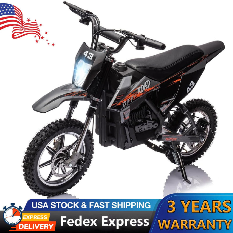 Load image into Gallery viewer, 36V Battery-Powered Off-Road Electric Ride-On Motorcycle for Kids
