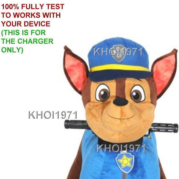 Load image into Gallery viewer, 6V AC Wall Charger Adapter for Dynacraft Paw Patrol Deluxe Chase Ride-On Toy Model 8804-70
