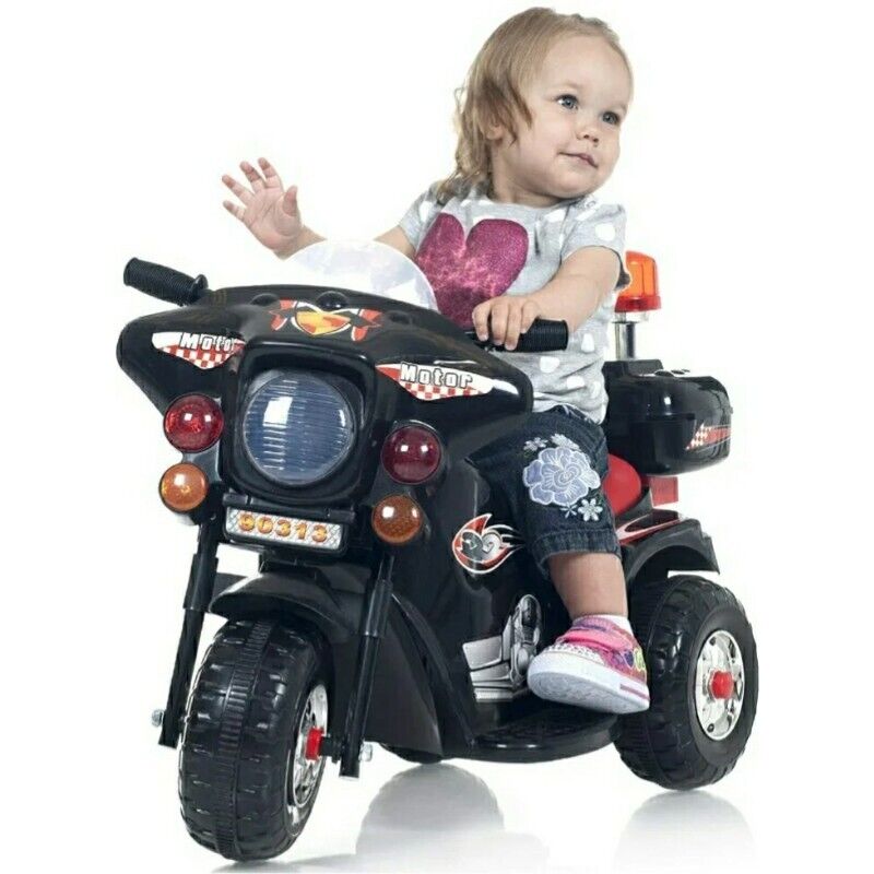Load image into Gallery viewer, 3-Wheel Electric Police Toy Motorcycle for Boys and Girls
