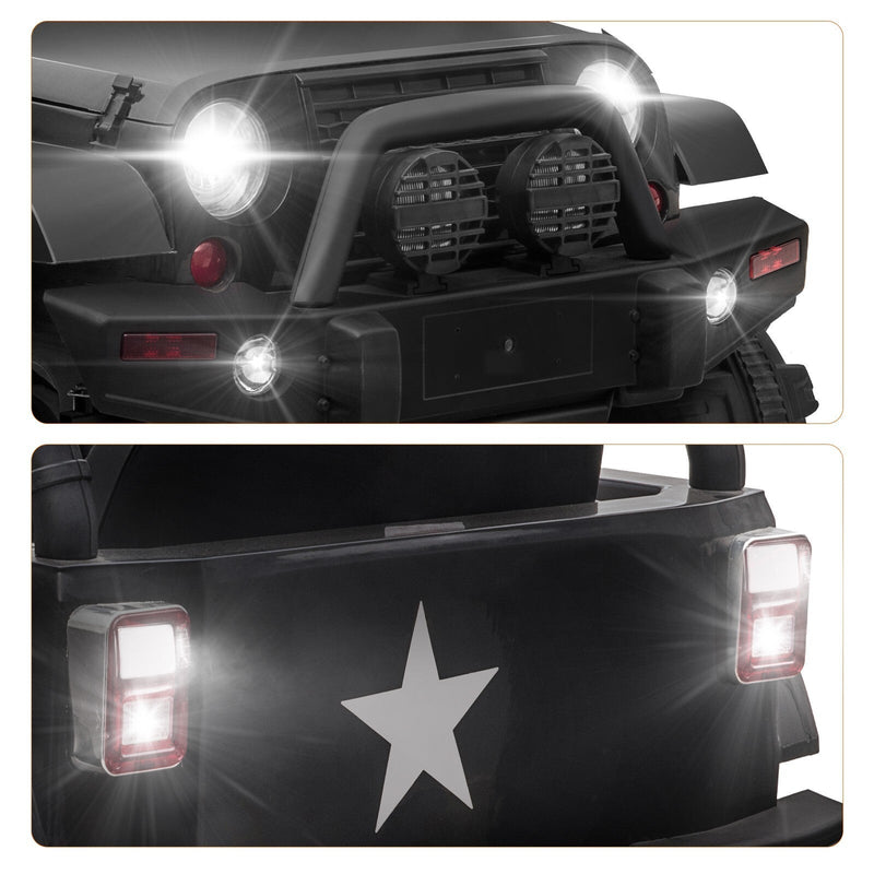 Load image into Gallery viewer, 12V Electric Ride-On Jeep Truck for Kids with Remote Control and 3 Speed Settings
