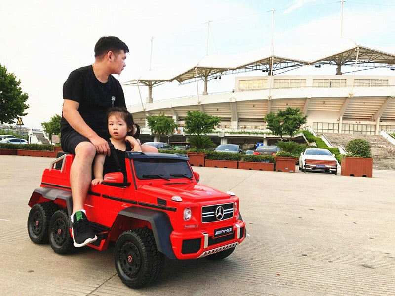 Load image into Gallery viewer, Mercedes G63 GWagon 6x6 AMG 12v Children&#39;s / Guardian Ride-on SUV with Remote Control
