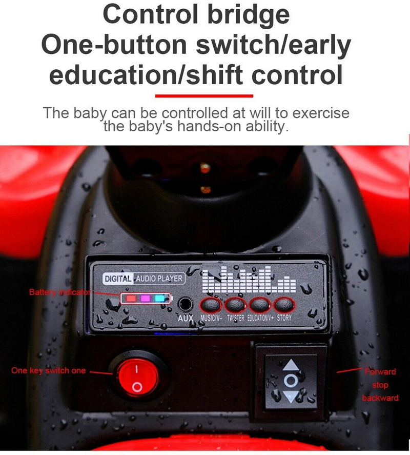 Load image into Gallery viewer, Kids&#39; Electric Off-Road ATV with Musical Features and Illuminating Lights for Children
