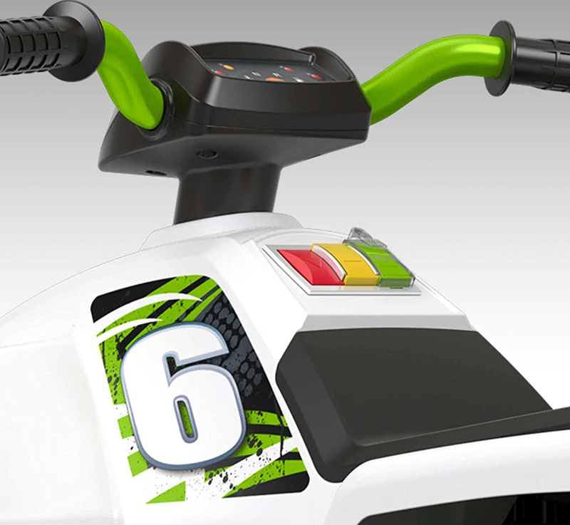 Load image into Gallery viewer, Power Wheels Racing ATV Electric Ride-On Toy with All-Terrain Traction
