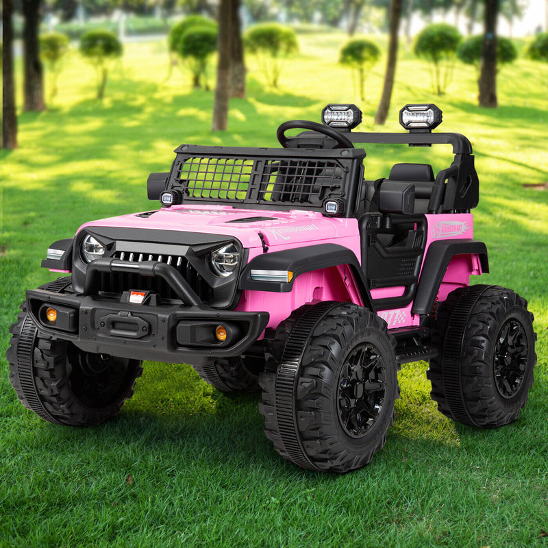 Load image into Gallery viewer, Kimbosmart 24V 4WD Children&#39;s Electric Ride-On Truck with Remote Control and Battery Level Alert
