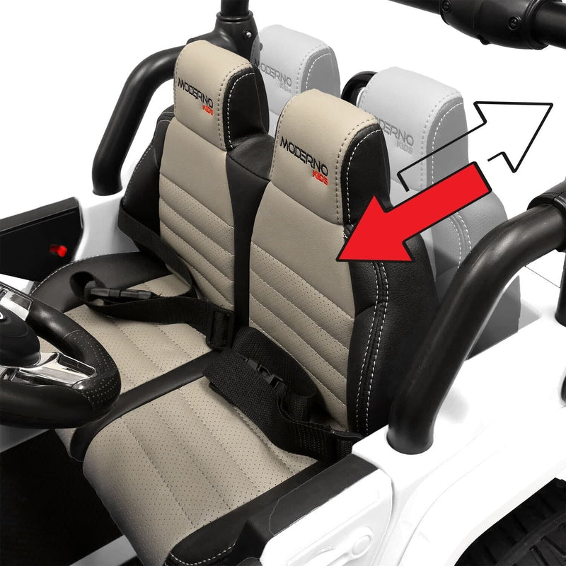 Load image into Gallery viewer, 24V Dual Seater Children&#39;s Electric Police Vehicle, Off-Road Truck Jeep, 2 High-Powered Engines, Pneumatic Wheels, Remote Control Operation
