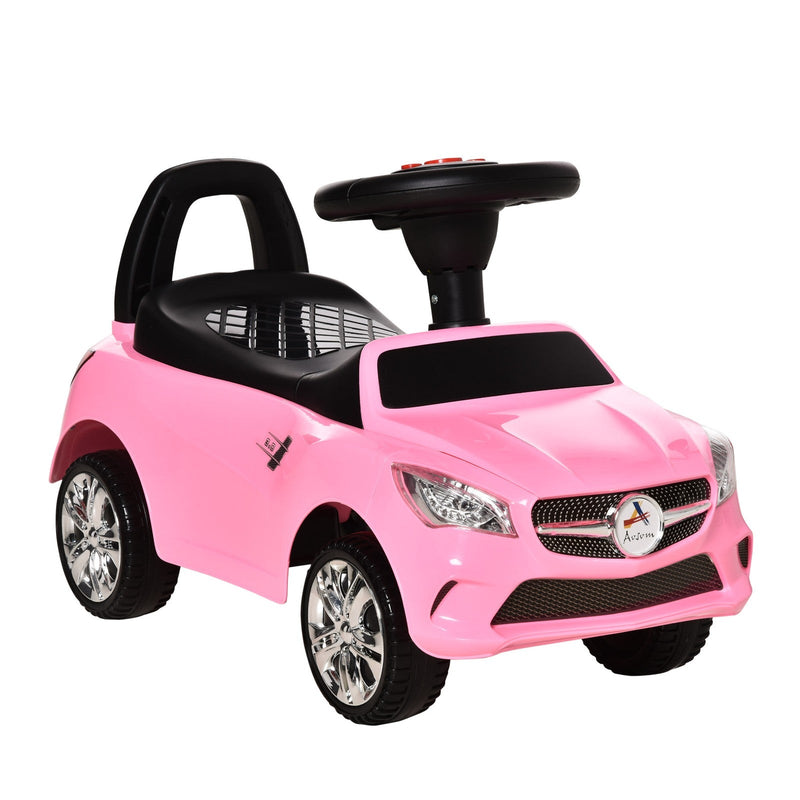 Load image into Gallery viewer, Ride-On Sliding Car with Horn, Music, Lights, and Storage – No Power Needed
