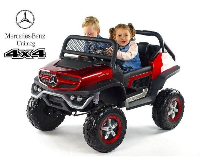 Load image into Gallery viewer, Mercedes Unimog ATV Truck Children&#39;s Ride-On Battery Operated Electric Vehicle with Remote Control
