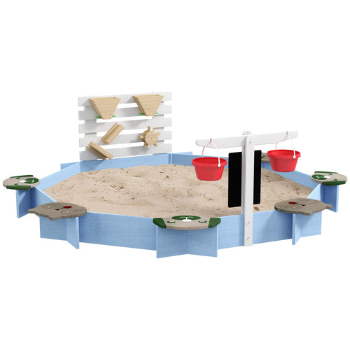 Wooden Sandbox for Ages 3-7, 85
