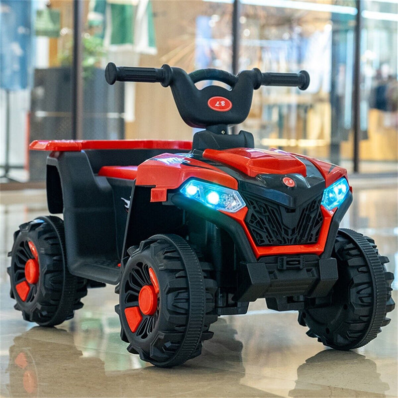 Load image into Gallery viewer, Electric ATV Ride-On Car with MP3 Player and LED Lights - 6V Battery Powered, 4-Wheeled Beach Cruiser
