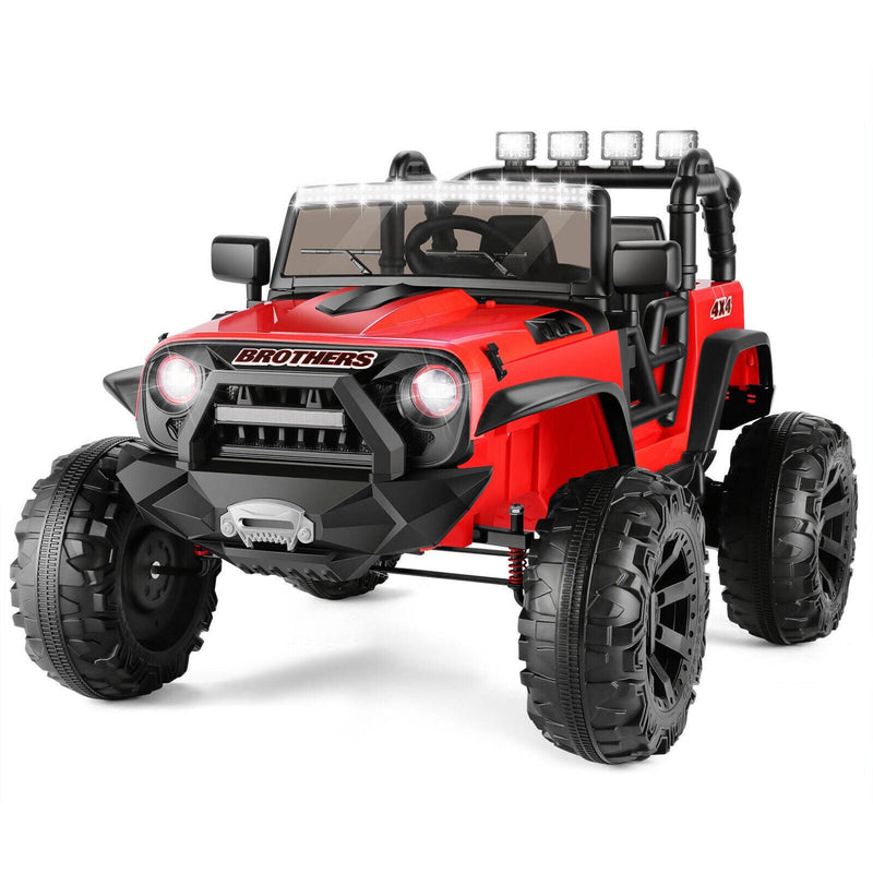 Load image into Gallery viewer, Electric 2 Seater Kids Ride On Truck with Remote Control and Powerful 200W Motors - 3 Speed Options and Long-Lasting Battery
