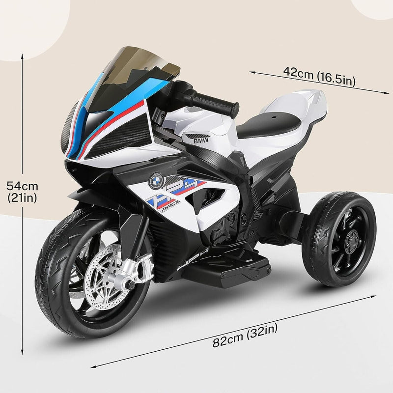 Load image into Gallery viewer, BMW 12V Battery Powered Ride on Motorcycle for Kids with Headlight - Perfect Gift
