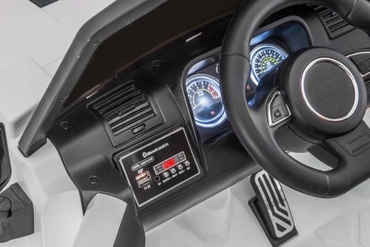 SUPERtrax® Brave Child's Ride On Car - Ivory