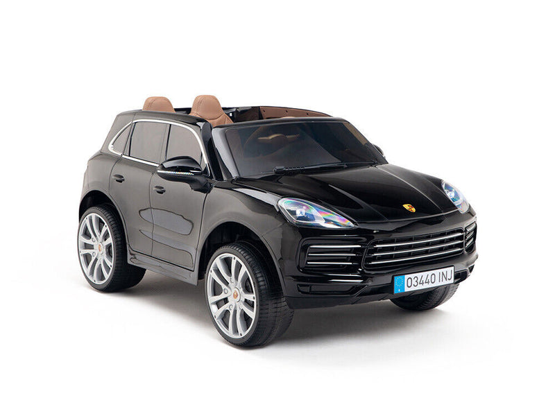 Load image into Gallery viewer, 12V Electric Porsche Cayenne Children&#39;s Ride-on Car with EVA Rubber Tires
