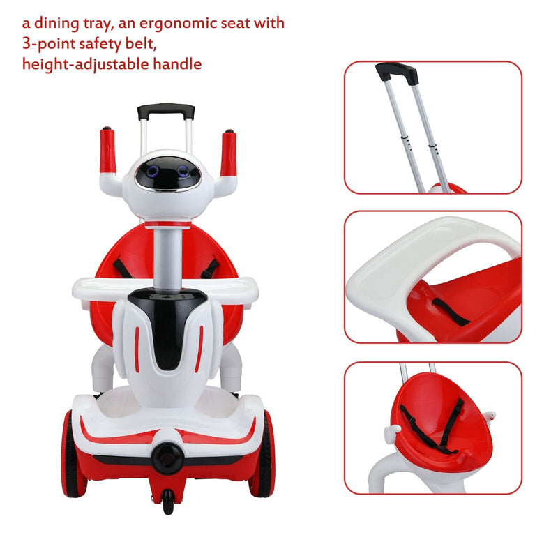 Load image into Gallery viewer, TOBBI 3-in-1 Robot Buggy Electric Car: The Perfect Gift for Toddlers with Remote Control
