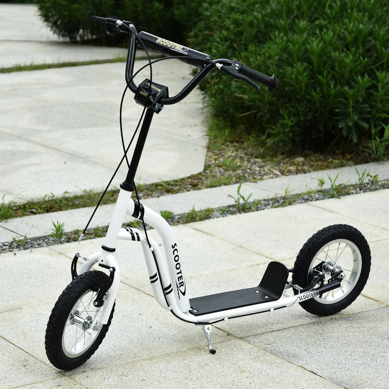 Load image into Gallery viewer, Youth Scooter with 12-Inch Inflatable Front Wheel and Dual Front &amp; Rear Caliper Brakes
