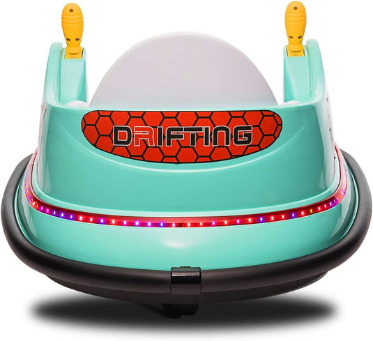 6V Electric Ride-On Bumper Car with Remote Control for Kids and Toddlers