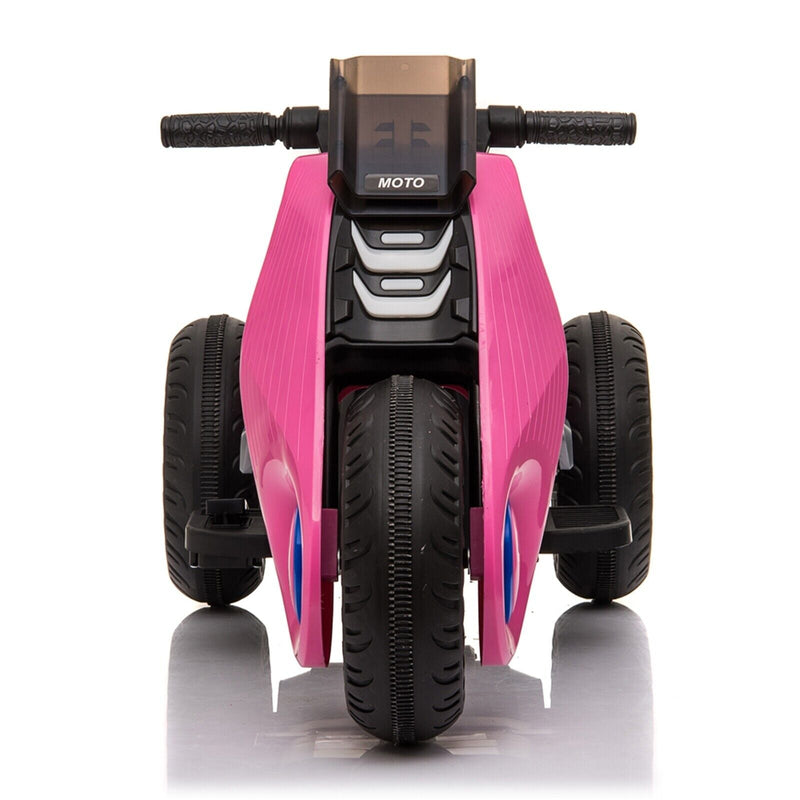 Load image into Gallery viewer, Fun and Stylish Pink Electric Motorcycle for Kids with USB Music - Perfect Birthday Gift for Girls!
