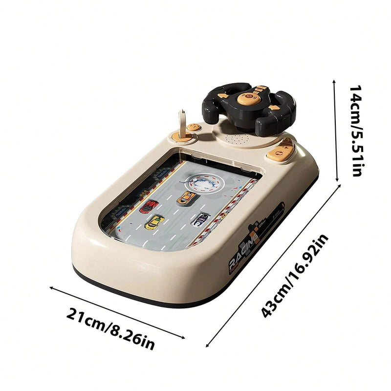 Load image into Gallery viewer, Racing Adventure Musical Steering Wheel Toy Car for Kids Driving Game
