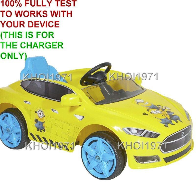 Load image into Gallery viewer, AC Wall Charger Adapter for 8802-42 Minions Speed Coupe Ride-On Toy
