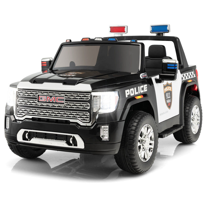 Load image into Gallery viewer, 2-Seater Electric Police Car for Kids with Dual Control Modes - 12V Ride On Toy
